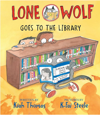 Lone Wolf goes to the library cover image