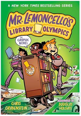 Mr. Lemoncello's Library Olympics : the graphic novel cover image