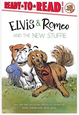 Elvis & Romeo and the new stuffie cover image