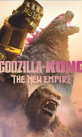 Godzilla x Kong DVD cover