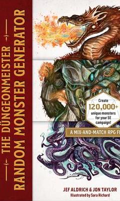 The dungeonmeister random monster generator cover image