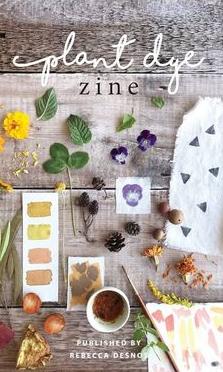 Plant dye zine cover image