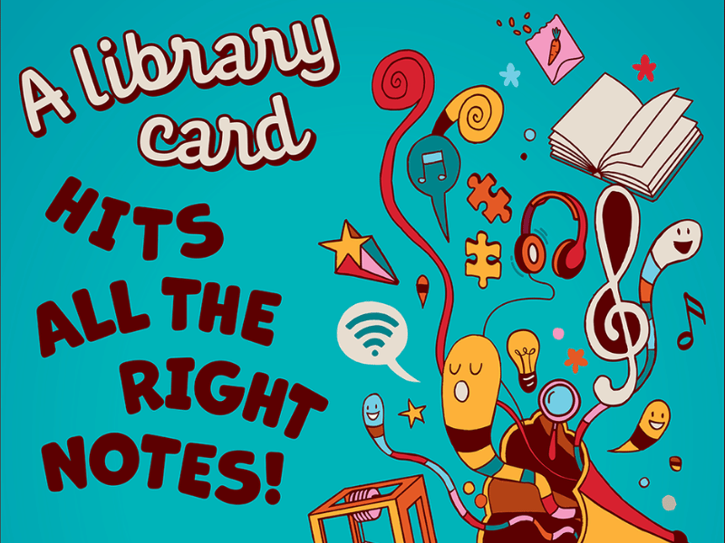 a library card hits all the right notes